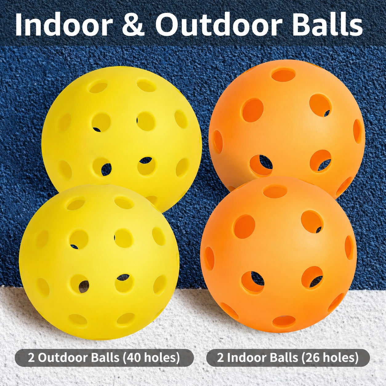 Spikesport Pickleball Paddle Set clean product image 7
